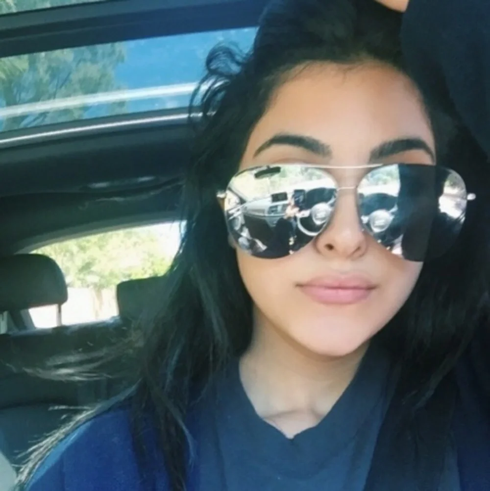 Purple or Gray mirror Aviator Sunglasses